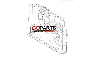 13-18 RAV4 - დიფუზორი (ჩონჩხი)