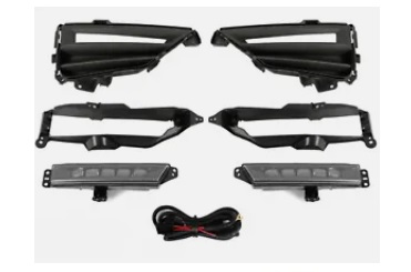 20- CR-V - ფარი სანისლე (კომპლექტი) LED გრძელი