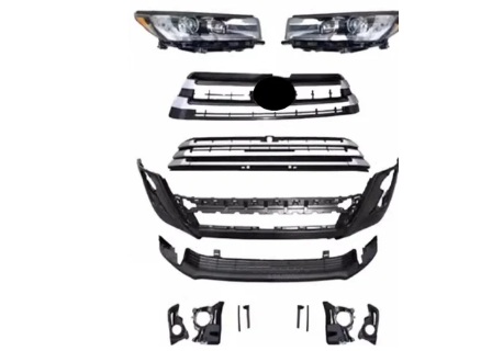 17-19 HIGHLANDER - ბამპერი (კომპლექტი) + ფარებით